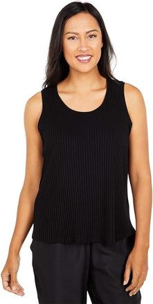 Eileen Fisher Scoop Neck Tank Top Womens Clothing Black : XL, Lyocell/Spandex/Tencel