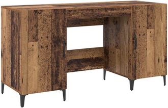 vidaXL Escritorio Madera Vieja 140 X 50 X 75 Cm Madera De Ingenier&iacute;a Vidaxl