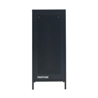 Pantone Mueble de escritorio de metal gris antracita h105cm