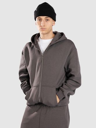 Urban Classics Fluffy Zip Hoodie grijs