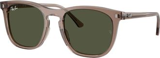 Ray-Ban RB2210F Asian Fit 845731 Mens Sunglasses Brown Size 53
