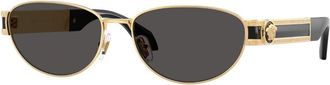 Versace VE2304 152387 Womens Sunglasses Gold Size 56
