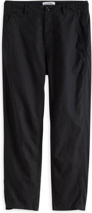 Michael Stars Womens Sal Barrel Leg Linen Pant In Black