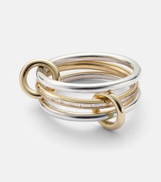 Spinelli Kilcollin Sonja SG 18kt gold and sterling silver ring with diamonds