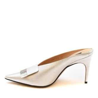 Sergio Rossi Hohe Schuhe - Decollete Silver - f&uuml;r Damen