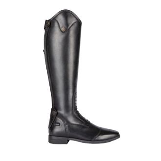 Moretta Ortona Leather Long Riding Boots in Black | Size: 4