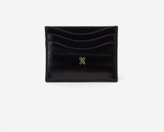 Hobo Womens Max Card Holder In Black