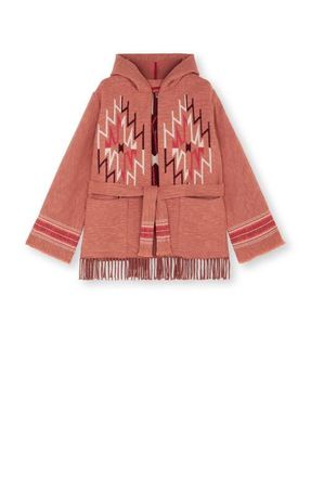 Fortela Navajo Pattern Hooded Jacket in Multicolor at Nordstrom, Size 40 Eu