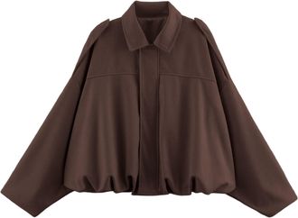 Generic Womens Green Faux Suede Bomber Jacket Spring Lapel Pilot Coat Casual Oversized Long Sleeves Trendy Streetwear Outerwear