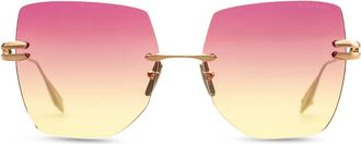 Dita Eyewear Embra DTS155-A-02 Womens Sunglasses Gold Size 58