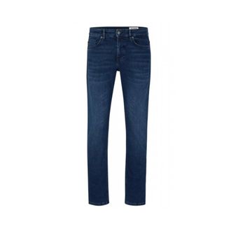 HUGO BOSS Heren, Jeans, Blauw, Maat: W30 Katoen