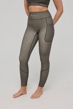 OOSC Infinite High Waisted Leggings - Khaki at Nordstrom, Size Large Tall Uk