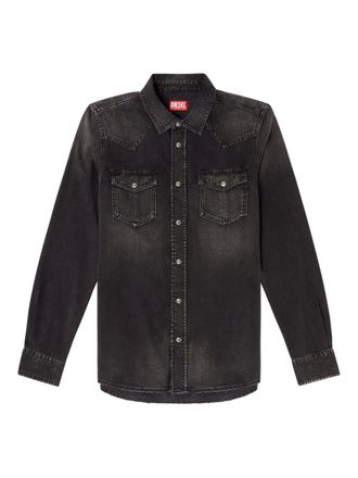 Diesel D-Vega denim shirt - Black