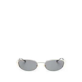 Gucci Interlocking G Oval-frame Sunglasses