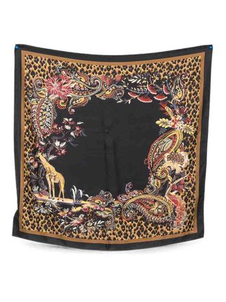 Etro Printed Silk Foulard