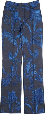 Etro Wijde broek - Dames - Wijde Broeken - Blauw - W25 - Denim - Broeken