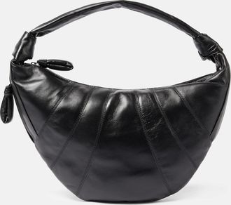 Christophe Lemaire Fortune Croissant leather shoulder bag