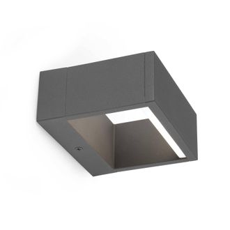Netlighting Alp LED Outdoor Wall Light Dark Grey IP54