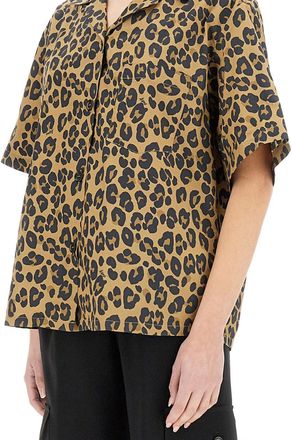 Aspesi Animal Print Cotton Shirt - Multicolor