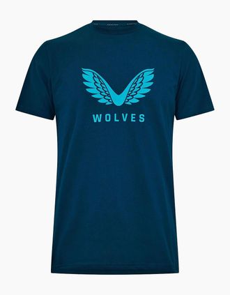 Castore Mens Wlvs Trvl T Sn99 - Navy - Size: 38