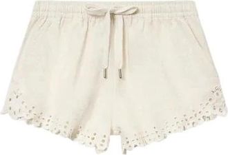 Isabel Marant Short Shorts - Dames - Bermuda - Wit - S - Korte Broeken