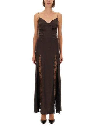 Staud Trinity Satin Dress