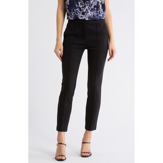 Derek Lam Arlette Pintuck Ankle Pants in Black at Nordstrom Rack, Size 14