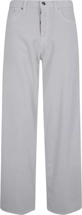 Haikure Straight Jeans - Dames - Loose Fit Jeans - Beige - W26 - Jeans