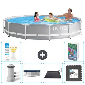 Intex Piscina Prism Frame Redonda - 366x76 Cm - 7-piezas S227