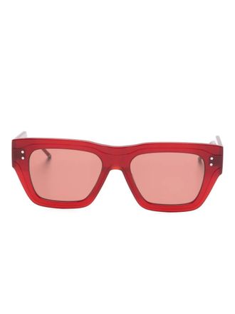 Thom Browne square-frame sunglasses - unisex - Acetate - 52 - Red
