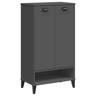 vidaXL Vidaxl - Mueble Zapatero Viken Madera De Ingenier&iacute;a Gris Antracita