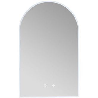 Vente-Unique Vente-unique - Specchio per bagno ovale ad arco - Antiappannante - a led - L50 x H80 cm - arcadi