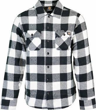 Dickies Sacramento Mens Shirt, black / white, L