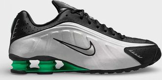 Nike Womens Shox R4 Green Silver Black - White - Size: 6.5