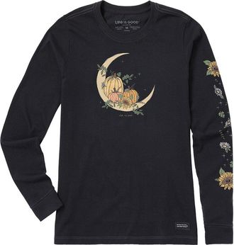 Life is good Long Sleeve Crusher T-Shirt