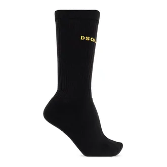 Dsquared2 Socks, male, Black, Size: XS Logo Socks