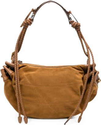 Isabel Marant Maia Medium Bag - Dames - Schoudertassen - Bruin - ONE Size - Leer - Tassen