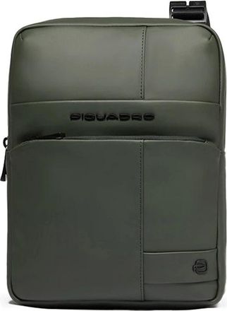 Piquadro i Pad Crossbody Tas - Heren - Schoudertassen - Groen - ONE Size - Polyester - Tassen