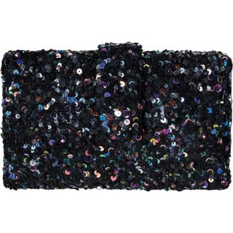 Simitri Garnet Kitsch Clutch in Black at Nordstrom