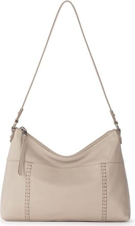 The Sak Melrose Leather Shoulder Bag in Sand at Nordstrom