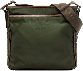 Prada Pre-owned Prada Tessuto Zip Top Crossbody Unisex 3XDD3DJJUCP10WX6