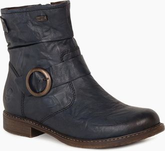 Rieker Womens Danby Womens Ankle Boots - Black - Size: 3.5