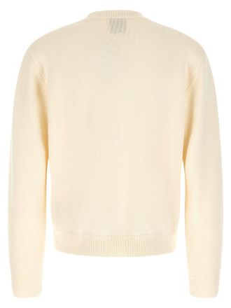 Casablanca Pyramid Abduction Intarsia Sweater - Cream
