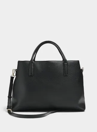 Ela Womens Compartmented minimalist work Tote Bag