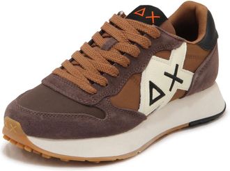 Sun 68 Sneakers, male, Brown, Size: 7 US Jaki Bicolor