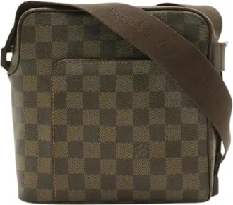Louis Vuitton Vintage, unisex, Bruin, ONE Size, Pre-owned Olaf PM Pochette Schoudertas