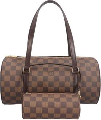 Louis Vuitton Pre-owned Shoulder Bags, female, Brown, Size: ONE SIZE Pre-owned Vintage Canvas Shoulder Bag