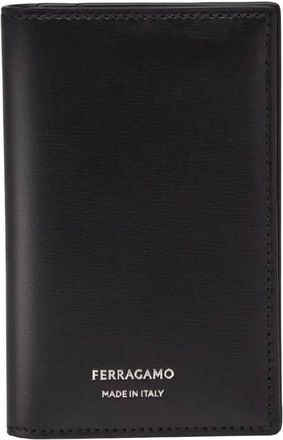 Ferragamo Signature Vertical Leather Card Case