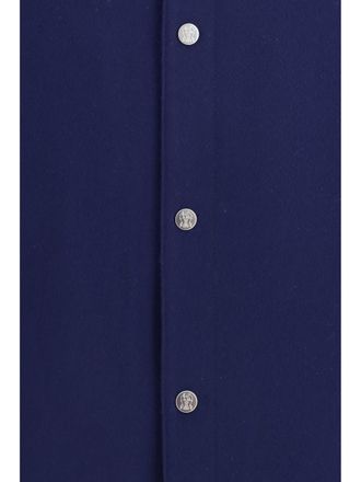 Brunello Cucinelli Mens Long-Sleeve Cashmere Jacket Royal Blue (capra Hircus)