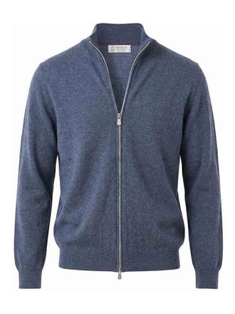 Brunello Cucinelli Zip-Front Cardigan